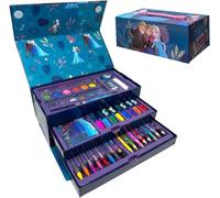 Frozen II Valigetta Con Pastelli Pennarelli Colori Bambini 52 Pezzi Idea Regalo