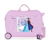 Disney Valigia per bambini Frozen In This Together – Rigida ABS 50x38x20 cm con combinazione Lilla