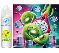 Frozen Kiwi Dragonfruit - kiwi frutto del drago ghiaccio aroma concentrato - vegano - Sasami - 100ml