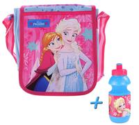 Frozen la Regina Dei Ghiacci Tracolla Gioco It Fresco Borraccia 400ml Set Kinder