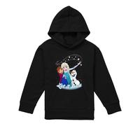 Frozen Let It Snow Felpa con Cappuccio Elsa Anna Olaf Erica Bambini (TV21987)