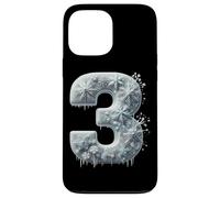 Frozen - Numero 3 con fiocchi di neve Custodia per iPhone 13 Pro Max