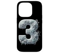 Frozen - Numero 3 con fiocchi di neve Custodia per iPhone 14 Pro