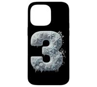 Frozen - Numero 3 con fiocchi di neve Custodia per iPhone 14 Pro Max