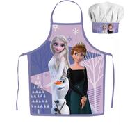 Frozen Regina Dei Ghiacci Bambini Grembiule da Cucina Torna Set 2-Teilig F-38406