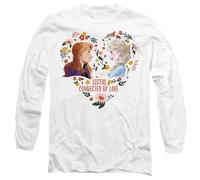 Frozen Sisters Connected By Love Maglietta San Valentino Elsa Anna (TV14498)