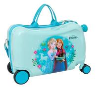 FROZEN - Trolley per bambini, valigia con ruote, lucchetto di sicurezza, valigia leggera, 44 x 21 x 27 cm
