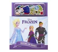 Frozen. Vísteme con imanes: Libro magnético