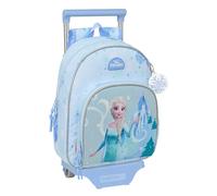 FROZEN - Zaino per bambini con carrello Safta 705, ideale per bambini di diverse età, comodo e versatile, qualità e resistenza, 28 x 10 x 34 cm