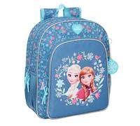 FROZEN - Zaino scuola per bambini, adattabile al carrello, ideale per bambini in età scolare, comodo e versatile, qualità e resistenza, 32 x 12 x 38 cm