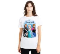 FrozenMaglietta Elsa Anna Kristoff Olaf Poster Donna (TV25115)