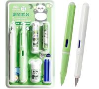 FRPABCF Set di Penne Gel Cancellabili, Sfera sull'Estremità per Rimuovere l'Inchiostro, Termosensibile, Diametro Punta 0,7 mm (Set di penne cancellabili)