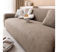 FRSGFCV Copridivani per divani a 1/2/3/4/5 posti, copridivani ultraelastici Tutto compreso, copridivani Lavabili Anti-Graffi per Gatti con 1 Federa(Size:3 Seater(190-230cm),Color:O)