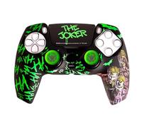 FRTEC Joker Combo Pack Controller PS5, Custodia Rigida + Grips + Sticker Touchpad per DualSense, PS5, Licenza Ufficiale
