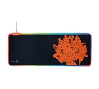 FR-TEC Mousepad Goku XL - Licencia Oficial Dragon Ball Super - Luz RGB en Bordes - Diseño Antideslizante - Tecnologia Plug and