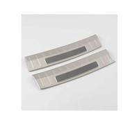 FRTRGVUVXP Adesivo Protezione Paraurti per VW per T-R&OC per T ROC 2018-2023 Stile Interno Battitacco Interno Battitacco Copertura Paraurti Posteriore Protezione Baule(Argento)