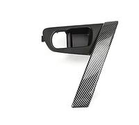 FRTRGVUVXP Auto Modello In Fibra Carbonio Maniglie Delle Porte Interne Base Maniglia Interna Della Porta Copertura Trim Per Nissan Per Qashqai J10 2007-2015 (Sinistra)
