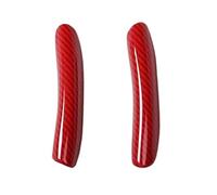 FRTRGVUVXP Auto Porta Interna Maniglia Afferrare Strisce Di Decorazione Trim Styling Per TT 2008 2009 2010 2011 2012 2013 2014 Auto Stampaggio Accessori (Carbon Fiber Red)