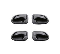 FRTRGVUVXP Maniglie Per Porte Interne Per Auto Maniglia Per Porta Nera Sinistra E Destra Per Hyundai Per Accento Per Atos 1997-2005 Maniglia Per Porta Auto (Black,4 PZ)