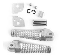 FRTRGVUVXP Pedana Posteriore per Suzuki GSXR600 GSXR 750 1000 SV650 1000 TL1000 Argento