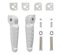 FRTRGVUVXP per Aprilia RS660 2021-2023 Moto Anteriore Posteriore Passeggero Pedane Poggiapiedi(Passenger Footpegs)