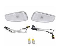 FRTRGVUVXP Per Jeep Per Renegade BU 2014 2015 2016 2017 2x Ripetitore Riflessione Avvertimento Anteriore Laterale Parafango Luci Indicatore I Direzione Lampada(Bianca)