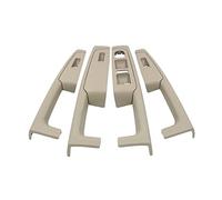 FRTRGVUVXP Per Skoda Per Superbo 2 2008 2009 2010 2011 2012 2013 4 PZ Beige Grigio 1 Set Maniglia Interna Della Porta Bracciolo Telaio Guanto (Beige)