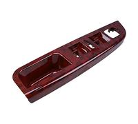 FRTRGVUVXP Per VW Per Golf 5 2006-2009 Per Jetta Mk5 2005-2010 Master Porta Finestra Interruttore Pannello Di Controllo Trim Auto Porta Interna Parti (RED Wooden)