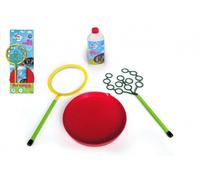 Fru Blu grande set per bolle giganti e mini con ricarica 0,5 l