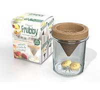 frubby® Trappola per Mosca della Frutta e Trappola per Mosca dell'aceto - Riutilizzabile - Lavabile in lavastoviglie - Prodotto Durevole - 100% Plastic Free - compra Una Volta, USA per Anni