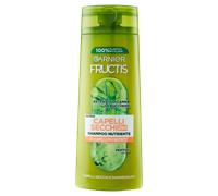 Garnier Fructis Shampoo Nutriente 2in1, Per Capelli Secchi e Danneggiati, Azione Riparatrice, Con Estratto di Canna da Zucchero, 250 ml