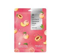 Frudia My Orchard Squeeze Mask, Pesca, Calmante, Maschera in tessuto, Per il viso, 21 ml