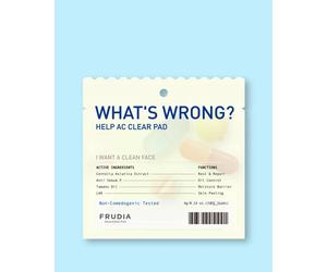 Frudia Pad detergenti viso What’S Wrong Help AC Clear Pad - 4 g / 2 pz
