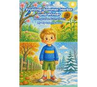 Frühling, Sommer, Herbst und Winter - Mein großes Ausmalbuch: My Big Coloring Book
