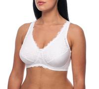 frugue Reggiseno Post Operatorio Cotone Senza Ferretto Donna Bianco IT 6C (EU 95C)