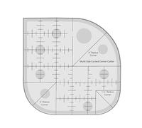 FRUHLING Righello patchwork Quilting Template Ruler fai da te Sewing Ruler Quilt Stencil Righello per cucire sartoria artigianato