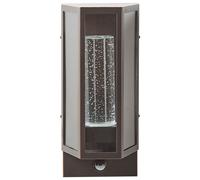 FRUID Applique a LED per esterni Marrone con sensore di movimento