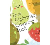 Fruit Alphabet Coloring Book