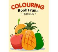Fruit Alphabet Colouring Book For Kids