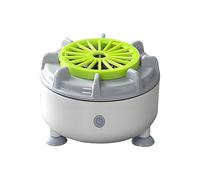Fruit and Vegetable Washer, Automatic Cleaning Machine with Smart Technology, Multi-Purpose Food Purifier and Produce Cleaner for Lettuce, Salad, Eggs, Strawberries, White Gray