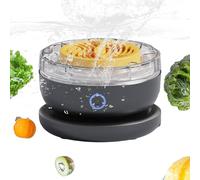 Fruit and Vegetable Washing Machine, 8cm/3.14in 10cm/3.93 Inches Portable Rechargeable Cleaner, Automatic Rotating Kitchen Tool 1 Piece for Dirt Removal Food Prep Home Family Use