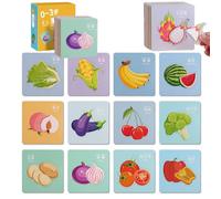 Fruit Animals Jigsaw Puzzles for Kids,1 Set Wooden Puzzles Animals for Baby Kids,Cute Animal Wooden Jigsaw for 1-3 Year Old Boys Girls,Baby Preschool Learning Educational Toy for Gift-C