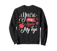 Fruit Apple Eye Love Romantic Lovely Gift Idea Apple of Eye Felpa