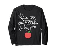 Fruit Apple Eye Love Romantic Lovely Gift Idea Apple of Eye Maglia a Manica