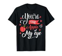 Fruit Apple Eye Love Romantic Lovely Gift Idea Apple of Eye Maglietta