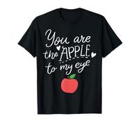 Fruit Apple Eye Love Romantic Lovely Gift Idea Apple of Eye Maglietta