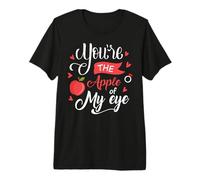 Fruit Apple Eye Love Romantic Lovely Gift Idea Apple of Eye Maglietta Premium
