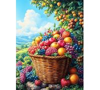 Fruit Basket in A Magical Garden Puzzle 300 Pezzi Gioco Familiare Relax Fairy Tale Scenery Cartoon Rompicapo Per Adulti Idea Regalo Natale Per Tutta La Famiglia 300 PCS