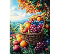 Fruit Basket in Magical Meadow Puzzle 300 Pezzi Sfida Impossibile Difficile Magical Accompany Fairy Tale Rompicapo Per Adulti Amanti Del Puzzle Rilassamento E Stimolo Intellettuale Regalo Lui 300 PCS