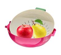 Fruit Cleaner Bowl, Vegetable Washing Basket, Fruit Washing Bowl With Strainer, Washing Colander Cleaning Tools, Kitchen Gadgets Drainer For Home Apartment Berry Pasta Veggie BBQ Picnic